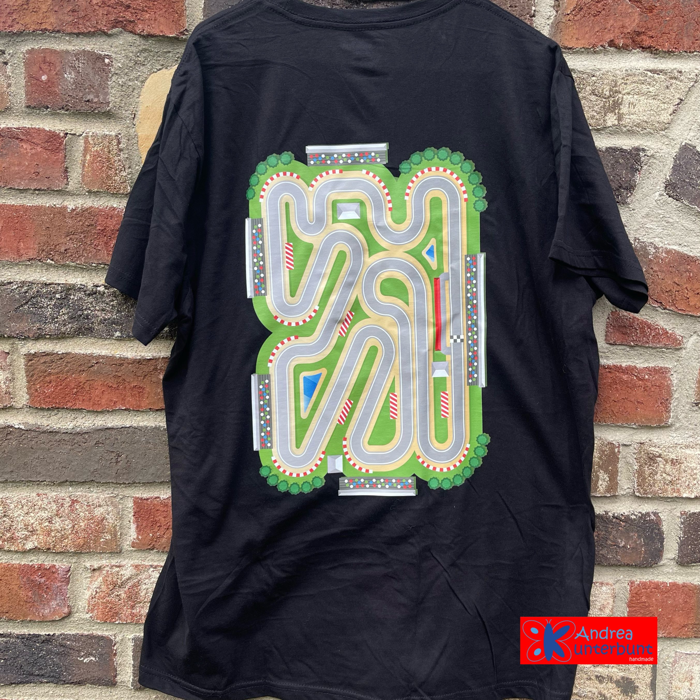 T-Shirt Rennstrecke