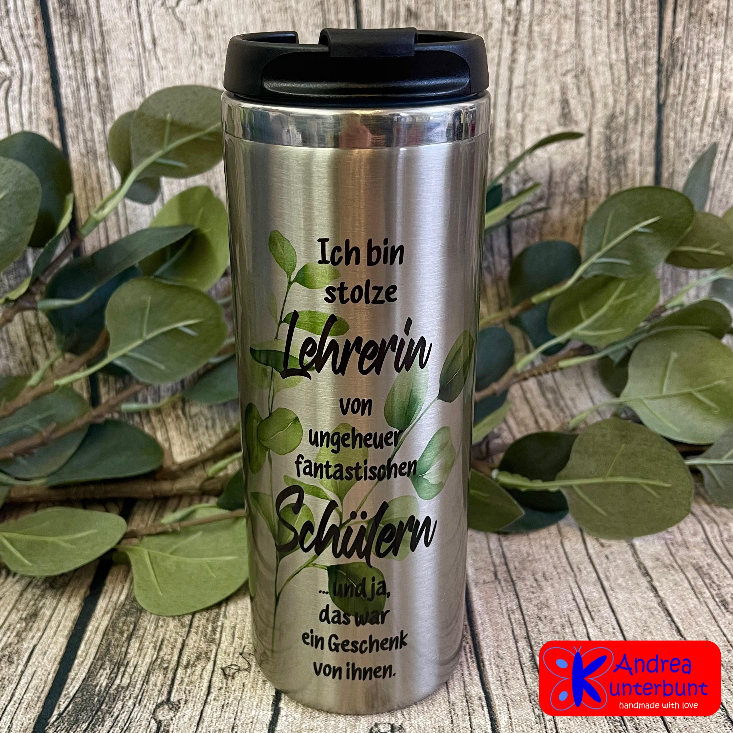 Edelstahl To-Go-Becher