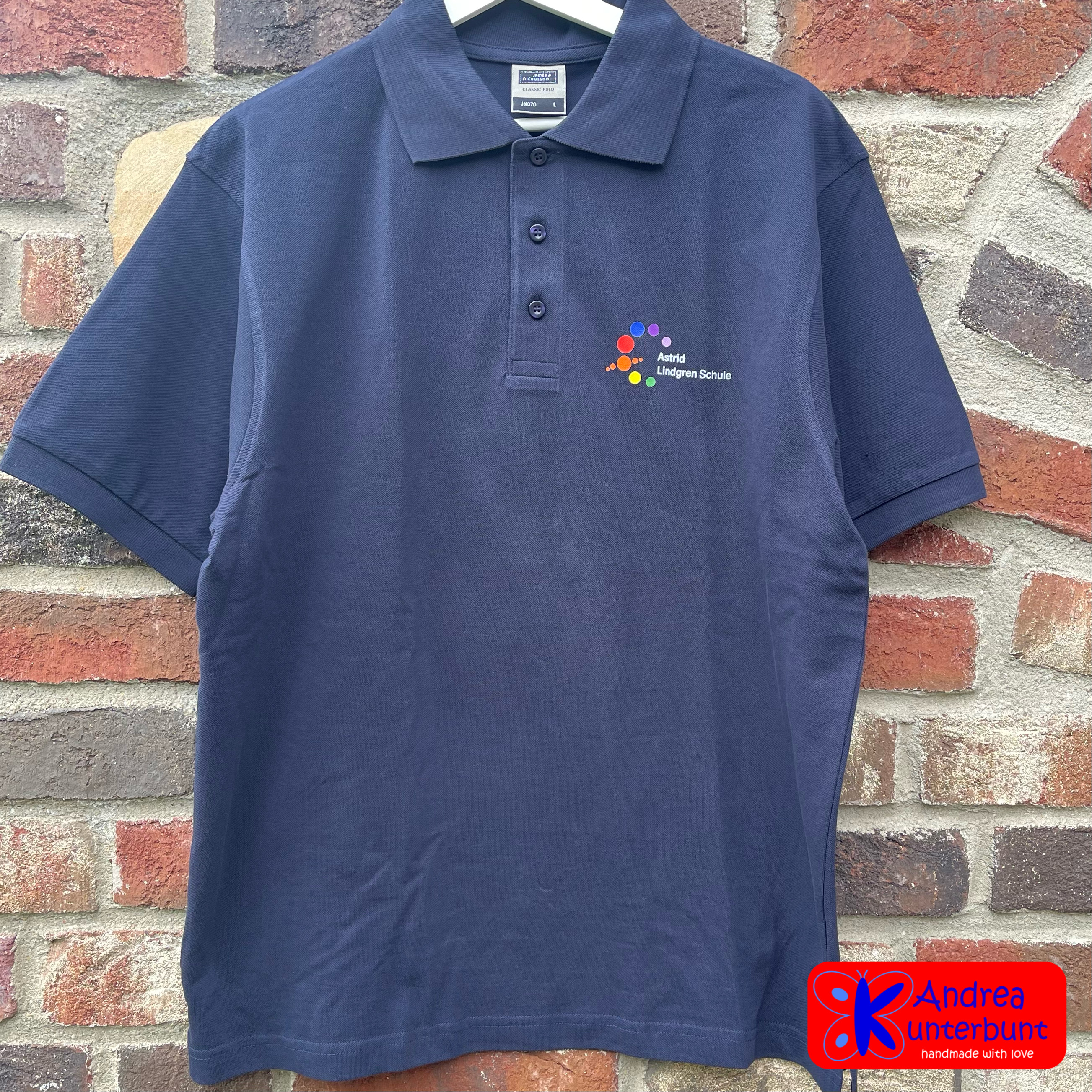 Unisex Polo-Shirt für Erwachsene – Astrid Lindgren Schule