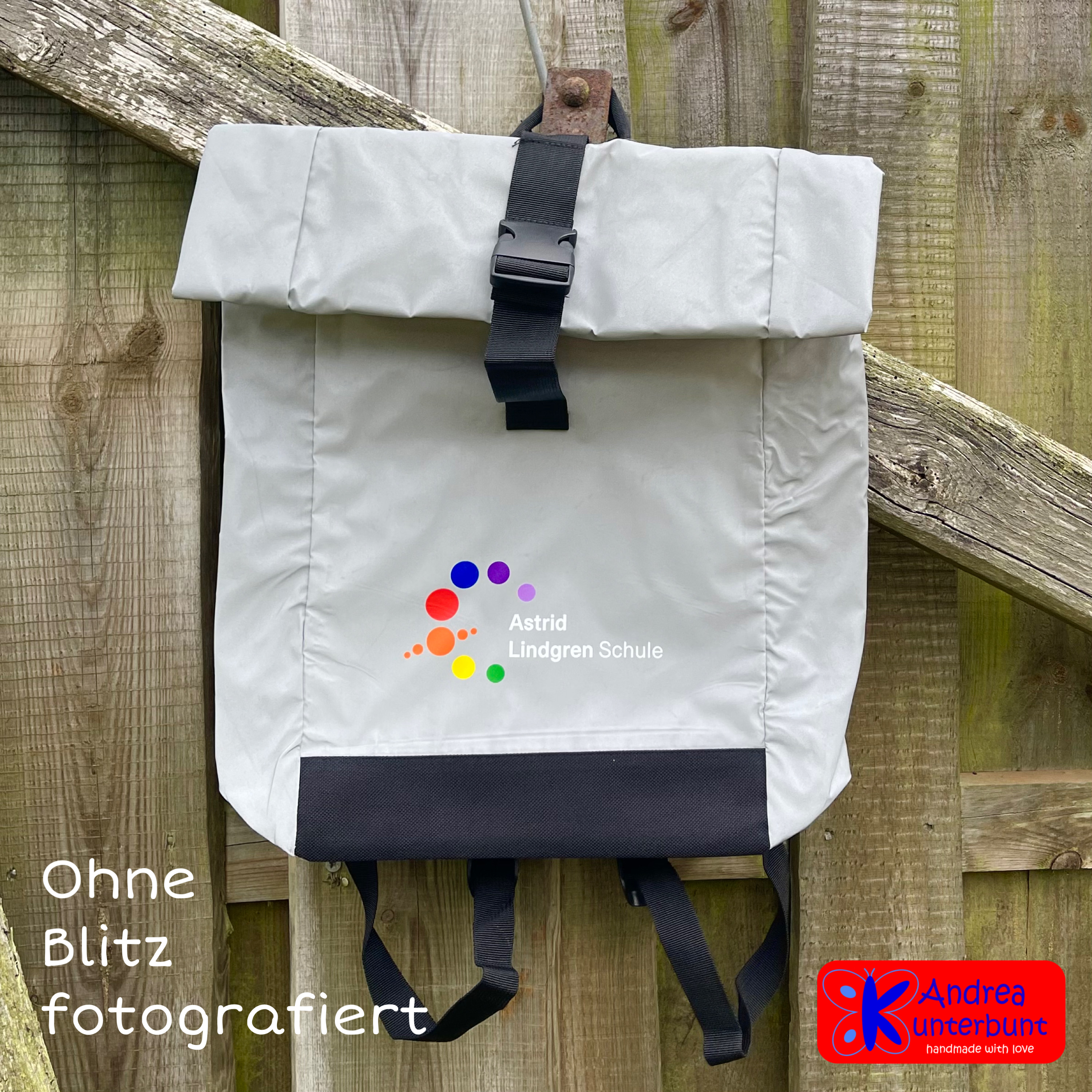 Reflektierender Rucksack – Astrid Lindgren Schule
