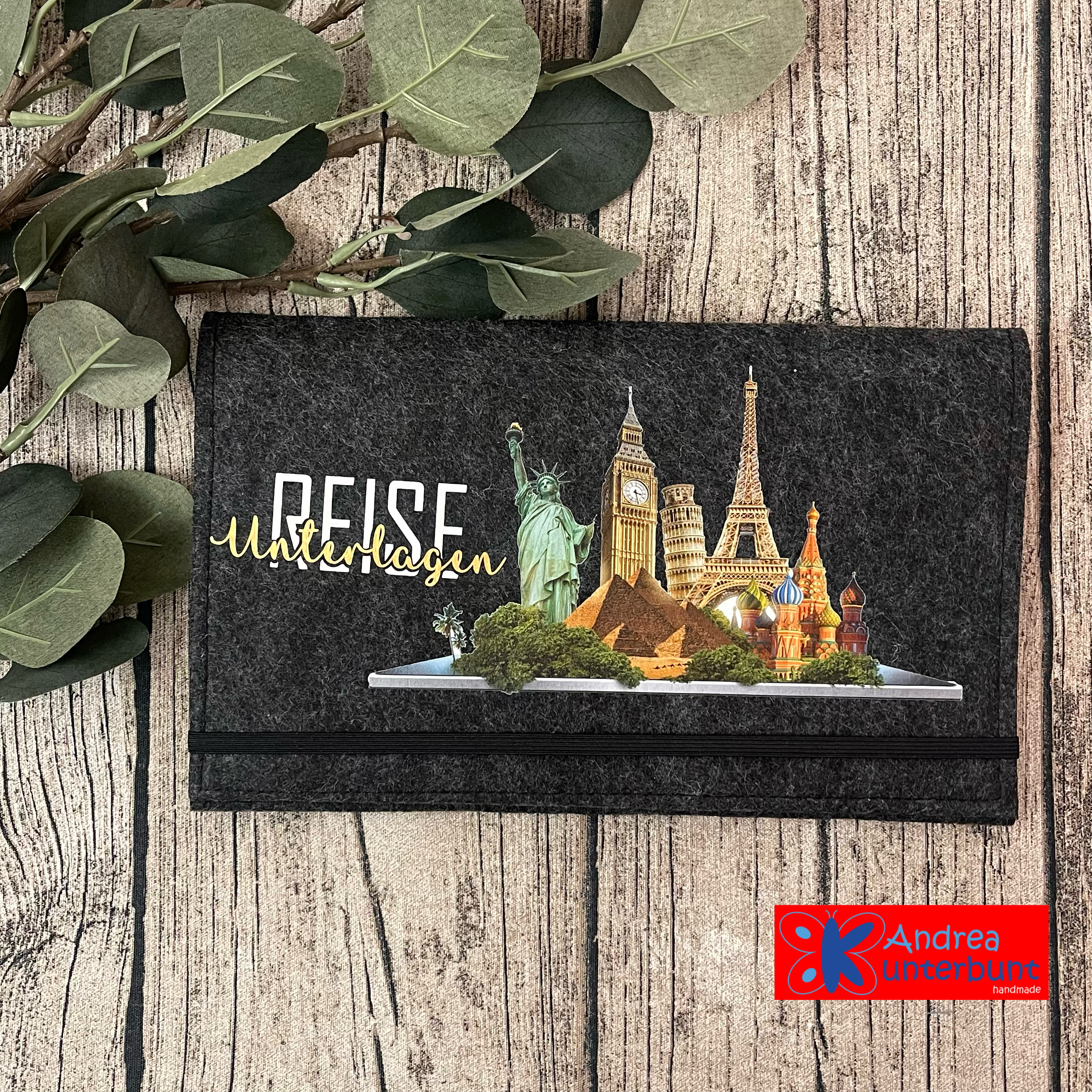 Reisepass-Hülle Sehenswürdigkeiten